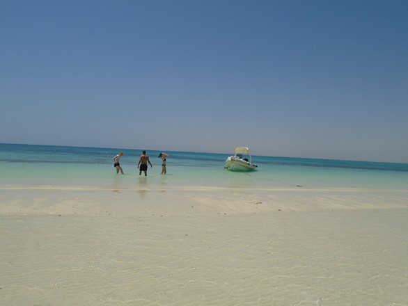 beauty of nature around islands in Hurghada