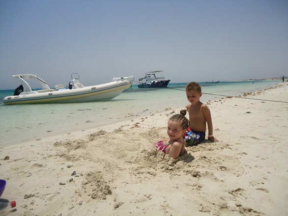 islands trip by private speedboat in Hurghada